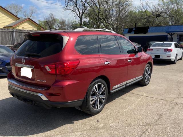5N1DR2MN5HC609941 - 2017 NISSAN PATHFINDER S 红色 照片 4