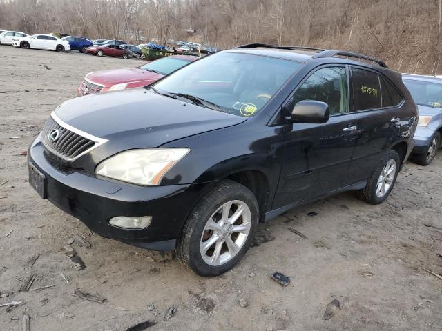 2T2HK31U69C105740 - 2009 LEXUS RX 350 BLACK photo 1