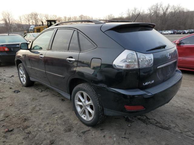 2T2HK31U69C105740 - 2009 LEXUS RX 350 BLACK photo 2