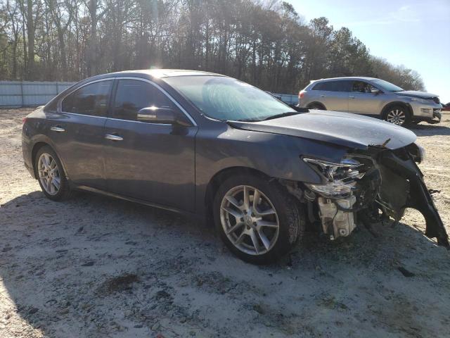 1N4AA5AP2AC858120 - 2010 NISSAN MAXIMA S GRAY photo 4