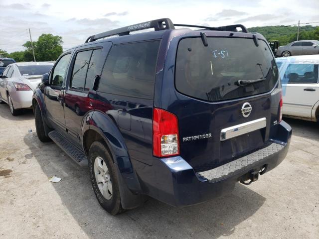 5N1AR18U96C609467 - 2006 NISSAN PATHFINDER LE BLUE photo 3