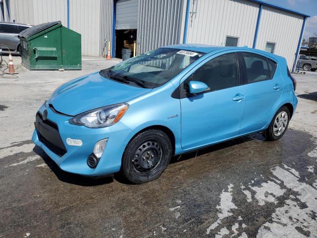 JTDKDTB32F1092544 - 2015 TOYOTA PRIUS C BLUE photo 1