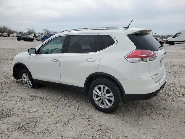 5N1AT2MVXEC811643 - 2014 NISSAN ROGUE S WHITE photo 2