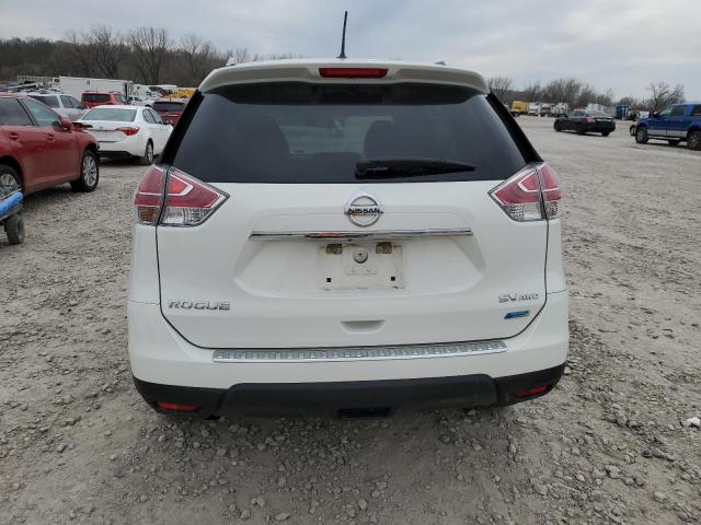 5N1AT2MVXEC811643 - 2014 NISSAN ROGUE S WHITE photo 6