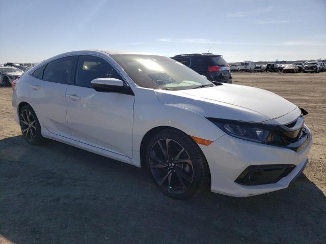 2HGFC2F8XLH555727 - 2020 HONDA CIVIC SPORT 白色 照片 4