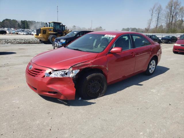 4T1BE46K97U017422 - 2007 TOYOTA CAMRY CE RED photo 1