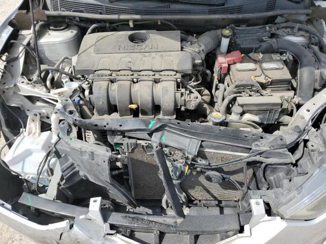 3N1AB7AP4KY336197 - 2019 NISSAN SENTRA S SILVER photo 11