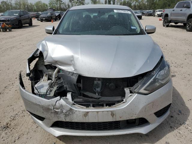 3N1AB7AP4KY336197 - 2019 NISSAN SENTRA S SILVER photo 5