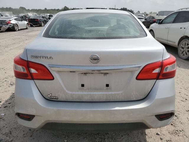 3N1AB7AP4KY336197 - 2019 NISSAN SENTRA S SILVER photo 6