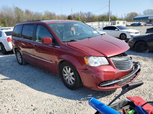 2C4RC1BG0FR552093 - 2015 CHRYSLER TOWN & COU TOURING 红色 照片 4