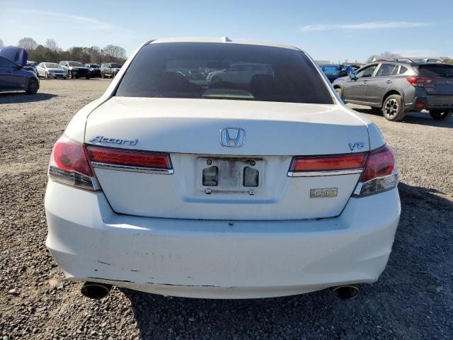 1HGCP3F87CA024920 - 2012 HONDA ACCORD EXL WHITE photo 6