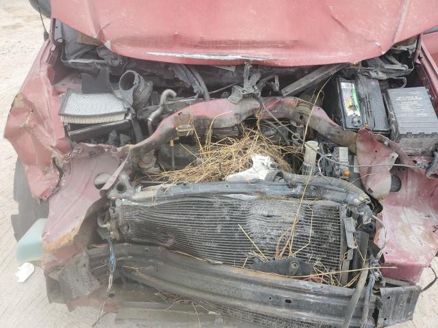 1B8GP343X2B645757 - 2002 DODGE CARAVAN EX EL RED photo 12