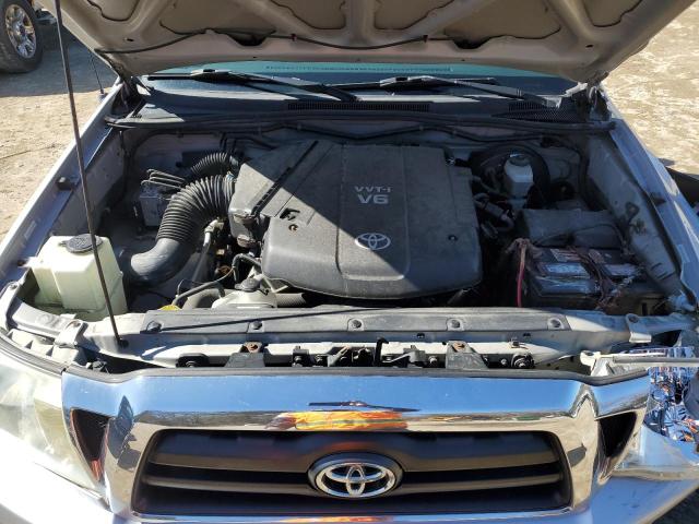 5TEUU42N66Z228213 - 2006 TOYOTA TACOMA ACCESS CAB ვერცხლისფერი ფოტო 11