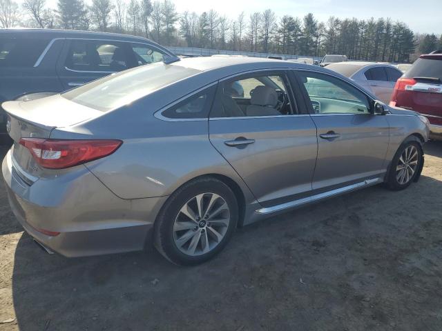 5NPE34AF3FH143320 - 2015 HYUNDAI SONATA SPORT SILVER photo 3