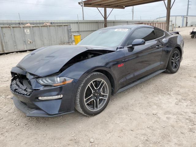 1FA6P8CF6M5153453 - 2021 FORD MUSTANG GT BLUE photo 1