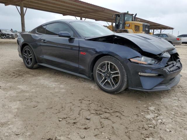 1FA6P8CF6M5153453 - 2021 FORD MUSTANG GT BLUE photo 4