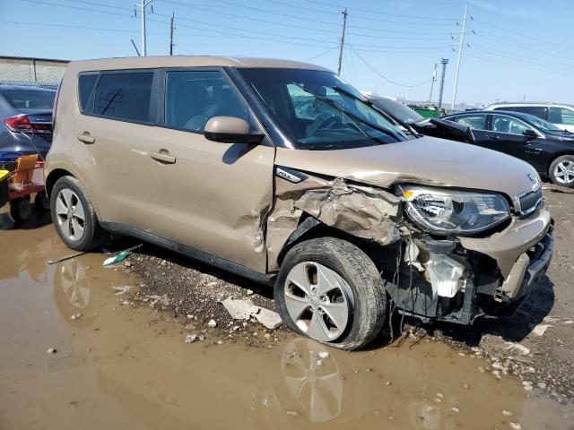 KNDJN2A29G7314278 - 2016 KIA SOUL TAN photo 4