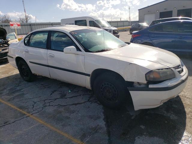 2G1WF55K639412085 - 2003 CHEVROLET IMPALA WHITE photo 4