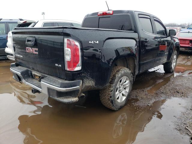 1GTG6CE31G1375045 - 2016 GMC CANYON SLE BLACK photo 3