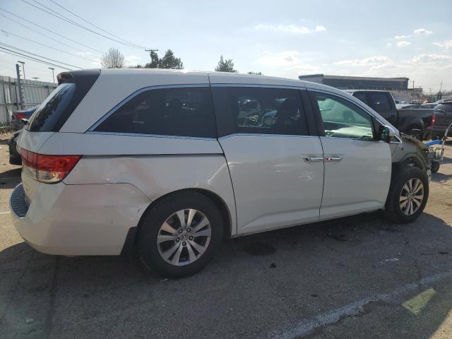 5FNRL5H69FB021167 - 2015 HONDA ODYSSEY EXL WHITE photo 3