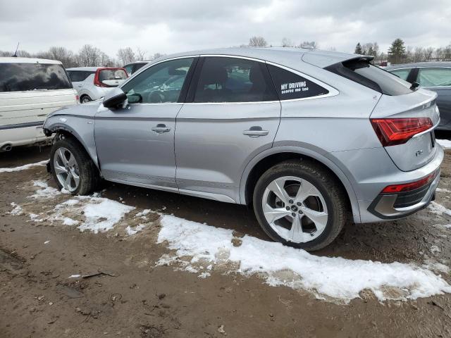 WA15AAFY6N2082330 - 2022 AUDI Q5 SPORTBACK PRM PLS 45 SILVER photo 2