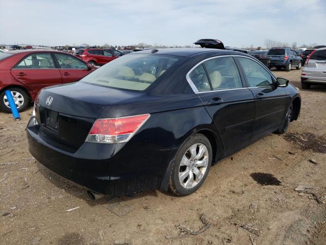 1HGCP26889A009233 - 2009 HONDA ACCORD EXL BLACK photo 3