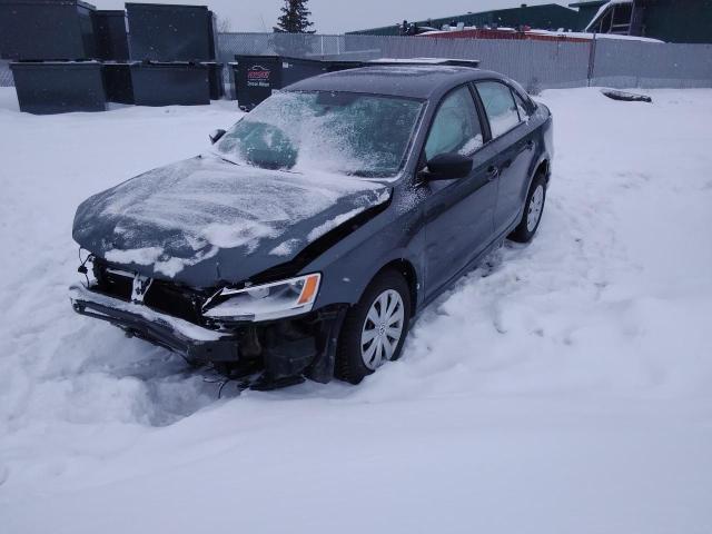 3VW1K7AJ0DM304394 - 2013 VOLKSWAGEN JETTA BASE Մոխրագույն լուսանկար 1