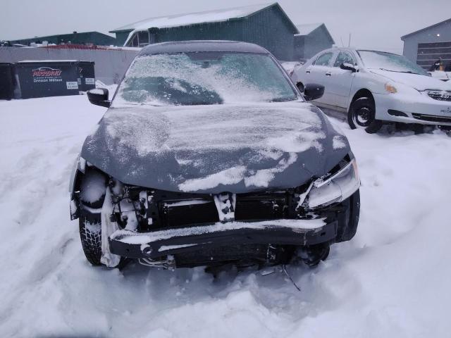 3VW1K7AJ0DM304394 - 2013 VOLKSWAGEN JETTA BASE Մոխրագույն լուսանկար 5