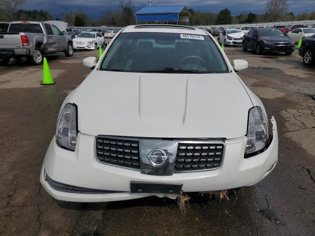 1N4BA41E35C826862 - 2005 NISSAN MAXIMA SE WHITE photo 5