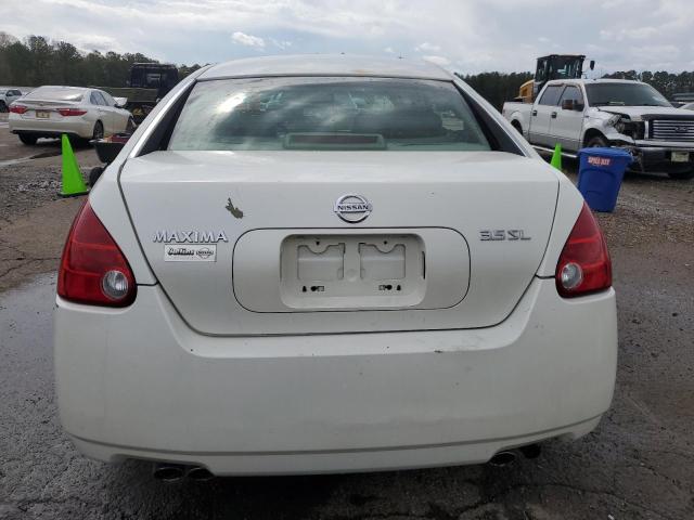 1N4BA41E35C826862 - 2005 NISSAN MAXIMA SE WHITE photo 6