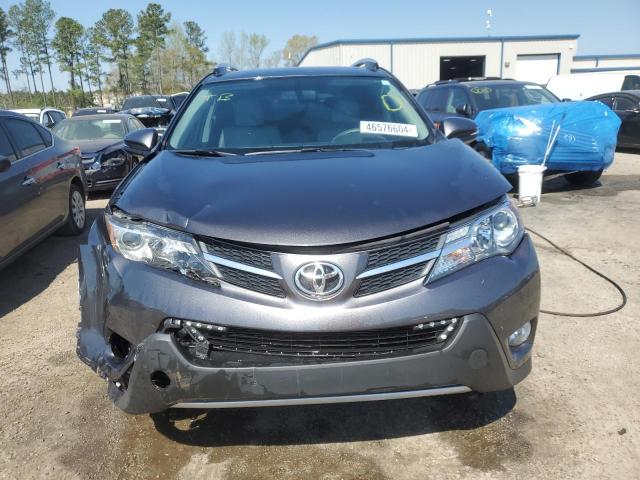 JTMWFREVXED037820 - 2014 TOYOTA RAV4 XLE GRAY photo 5