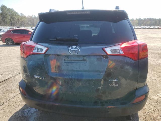 JTMWFREVXED037820 - 2014 TOYOTA RAV4 XLE GRAY photo 6