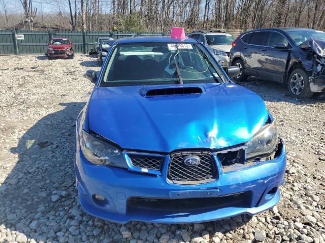 JF1GD79636G503269 - 2006 SUBARU IMPREZA WRX BLUE photo 5