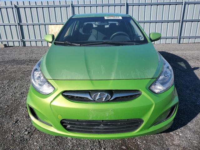 KMHCT5AE3DU090993 - 2013 HYUNDAI ACCENT GLS GREEN photo 5