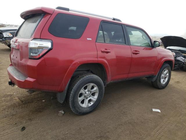 JTEMU5JR5N6063160 - 2022 TOYOTA 4RUNNER SR5/SR5 PREMIUM RED photo 3