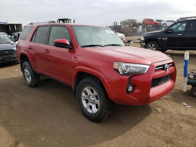 JTEMU5JR5N6063160 - 2022 TOYOTA 4RUNNER SR5/SR5 PREMIUM RED photo 4