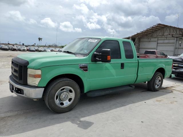 1FTWX30R48ED15811 - 2008 FORD F350 SRW SUPER DUTY GREEN photo 1