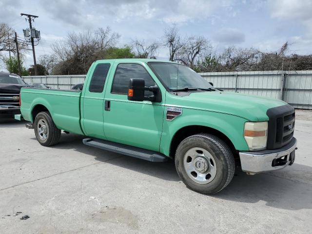 1FTWX30R48ED15811 - 2008 FORD F350 SRW SUPER DUTY GREEN photo 4