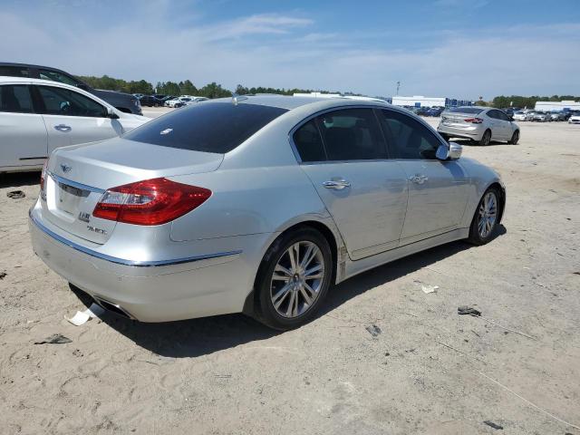 KMHGC4DD4DU256288 - 2013 HYUNDAI GENESIS 3.8L SILVER photo 3