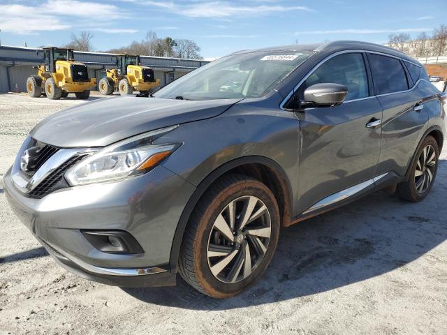 5N1AZ2MH6FN255071 - 2015 NISSAN MURANO S GRAY photo 1