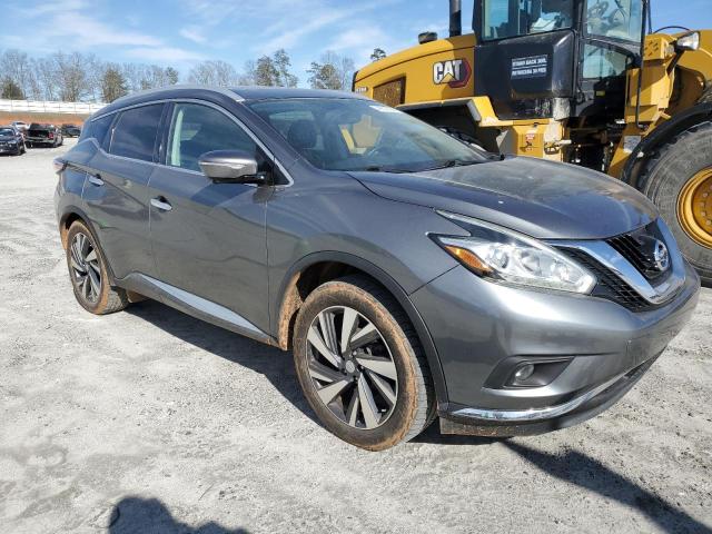 5N1AZ2MH6FN255071 - 2015 NISSAN MURANO S GRAY photo 4