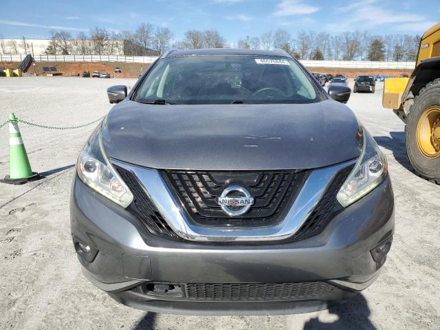 5N1AZ2MH6FN255071 - 2015 NISSAN MURANO S GRAY photo 5