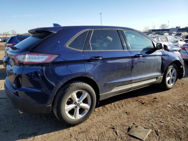 2FMPK3G95GBB57297 - 2016 FORD EDGE SE BLUE photo 3