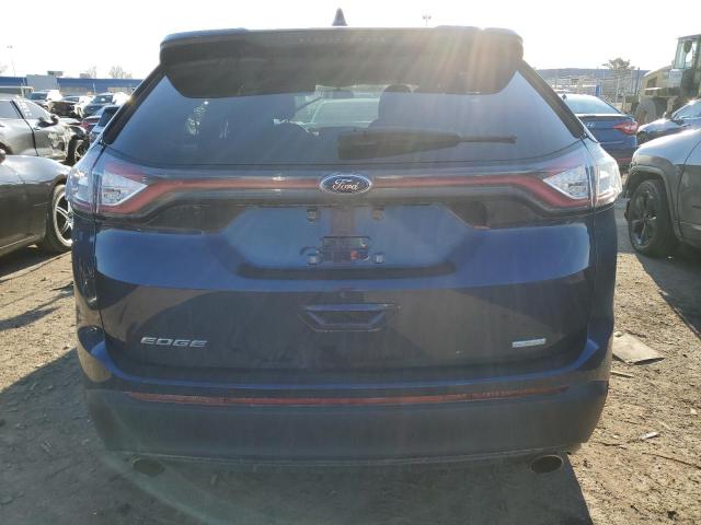 2FMPK3G95GBB57297 - 2016 FORD EDGE SE BLUE photo 6