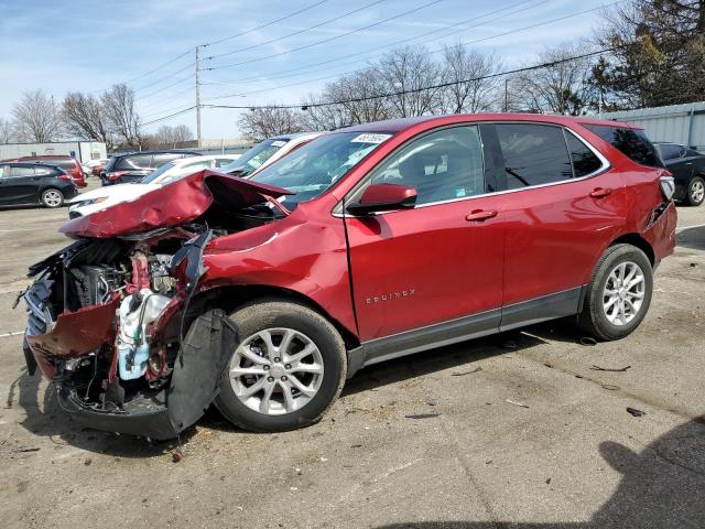 3GNAXJEV2JL272538 - 2018 CHEVROLET EQUINOX LT RED photo 1