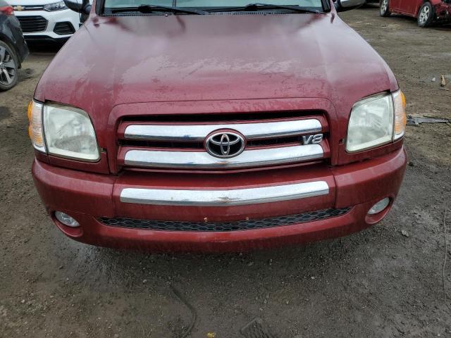 5TBDT44194S460725 - 2004 TOYOTA TUNDRA DOUBLE CAB SR5 MAROON photo 11