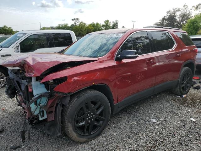 1GNERHKW6KJ147195 - 2019 CHEVROLET TRAVERSE LT BURGUNDY photo 1