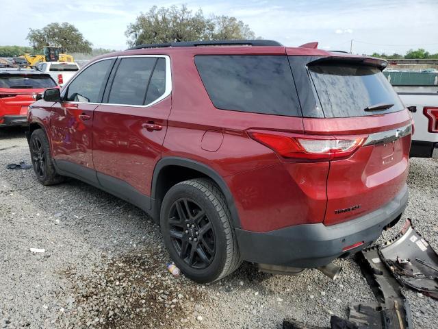 1GNERHKW6KJ147195 - 2019 CHEVROLET TRAVERSE LT BURGUNDY photo 2