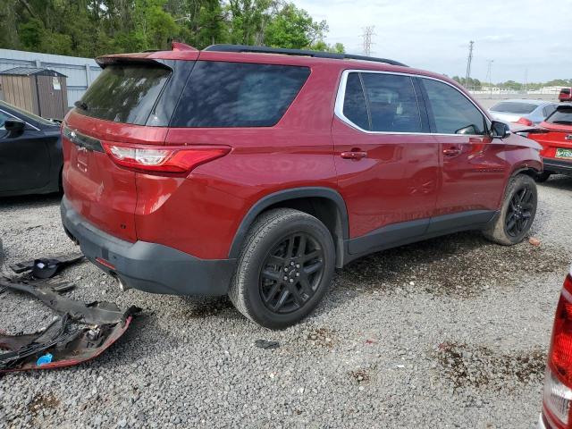 1GNERHKW6KJ147195 - 2019 CHEVROLET TRAVERSE LT BURGUNDY photo 3