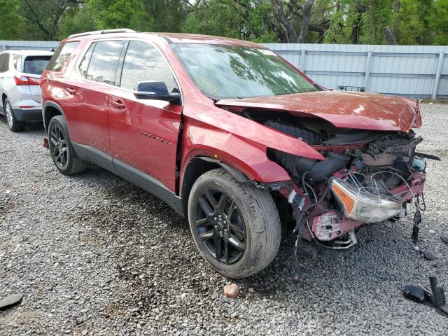 1GNERHKW6KJ147195 - 2019 CHEVROLET TRAVERSE LT BURGUNDY photo 4